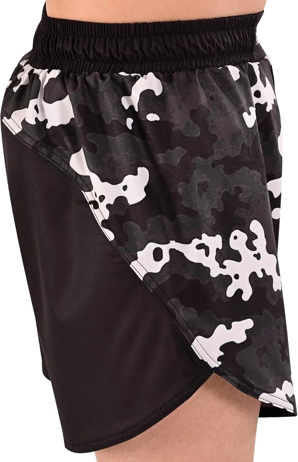 ROAR-INT BJJ Shorts Grappling Kickboxing Muay Thai Boxing Shorts MMA Fight Shorts for Men