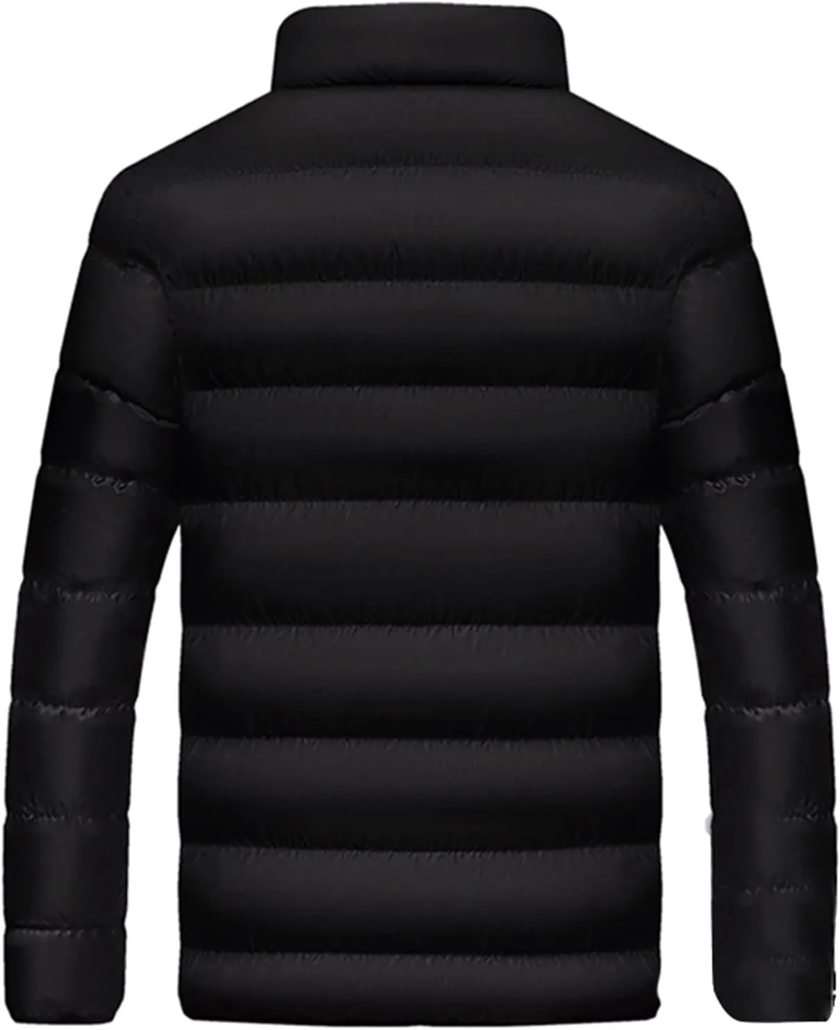 RTRDE Men's Puffer Jackets Packable Winter Jacket Insulated Puffy Coat for Snow Ski Hiking Travel Jackets, XXL-5XL