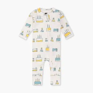SALE - One-Piece Baby Pajamas_Happy Birthday