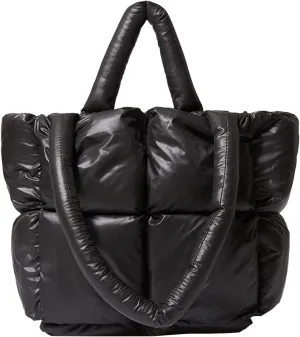 Satchel Bags for Women Designer Satchel Handbags Top-Handle Purses with Strap Trendy Waterproof Cross Body Bag(Black)