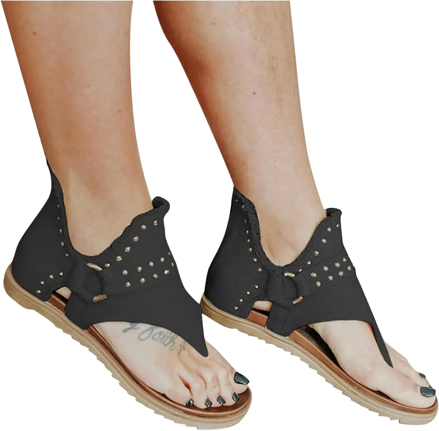 SBGMoSJ Womens Orthopedic Dressy Summer Sandals Comfortable Sandals for Walking Comfort Sandals for Women Dressy Sandals Women Comfortable Wedges Orthopedic Sandals Men Wide Womens Block Heel Sandals