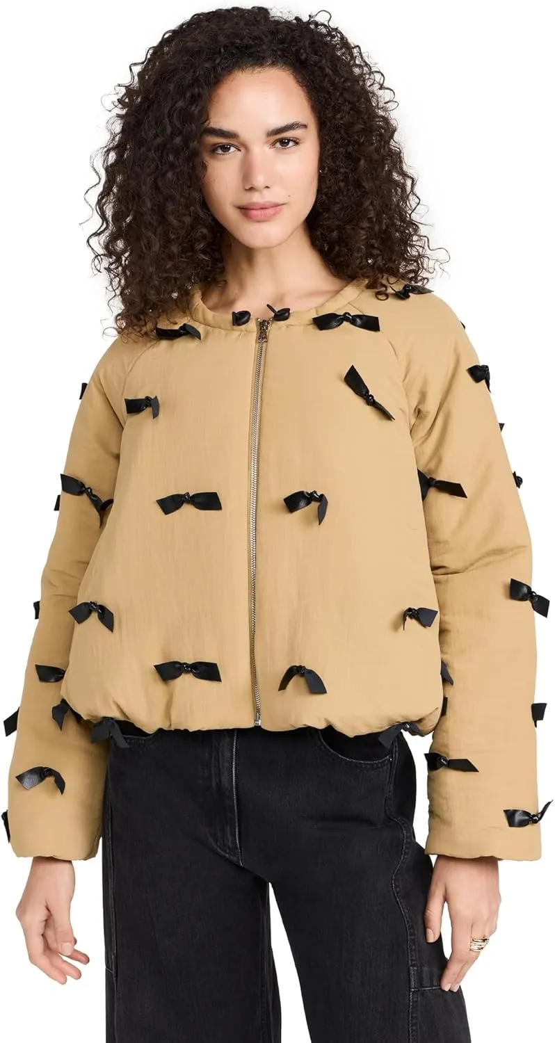 Sea Women's Lucienne Leather Bow Tie Jacket