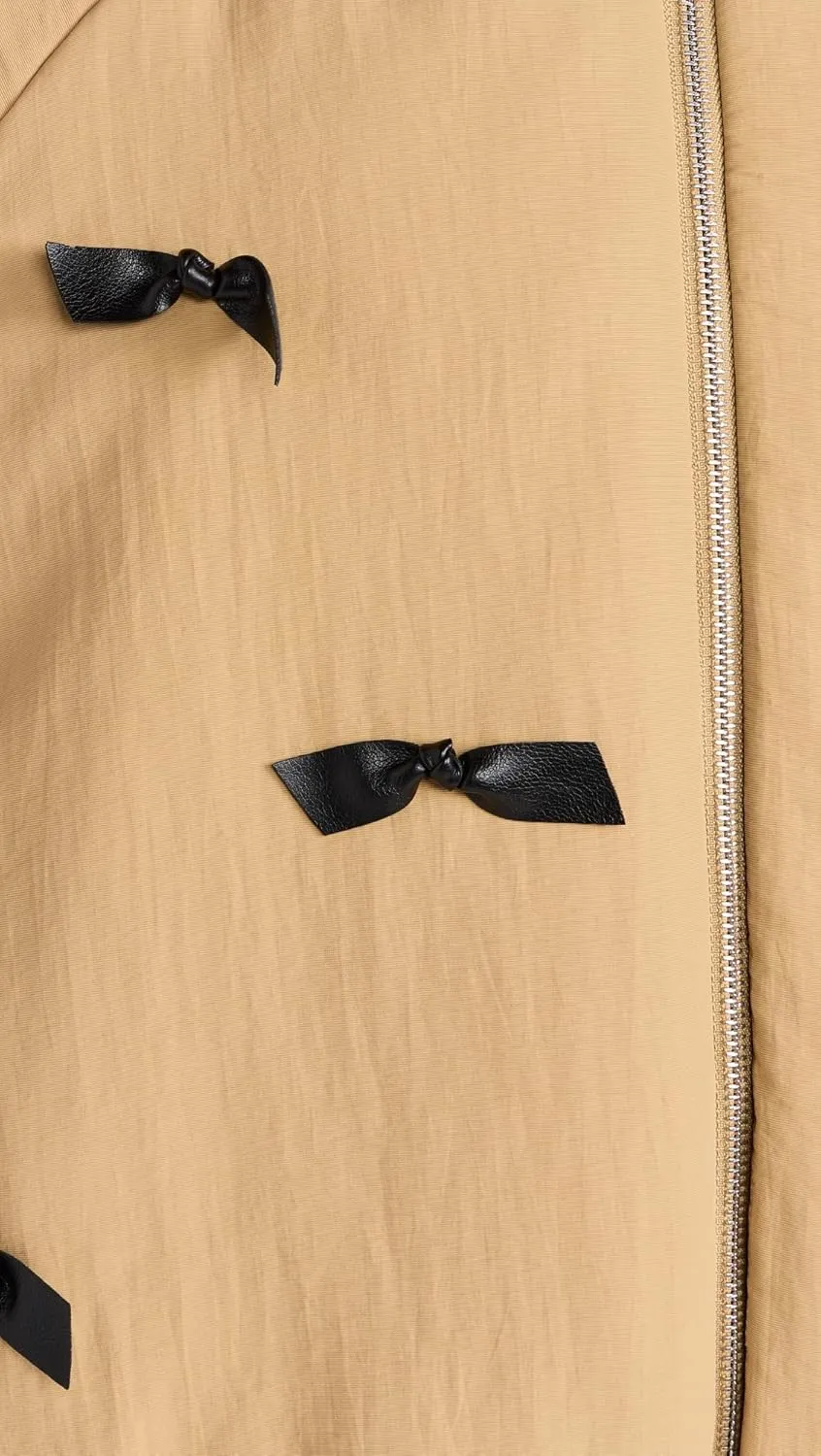 Sea Women's Lucienne Leather Bow Tie Jacket