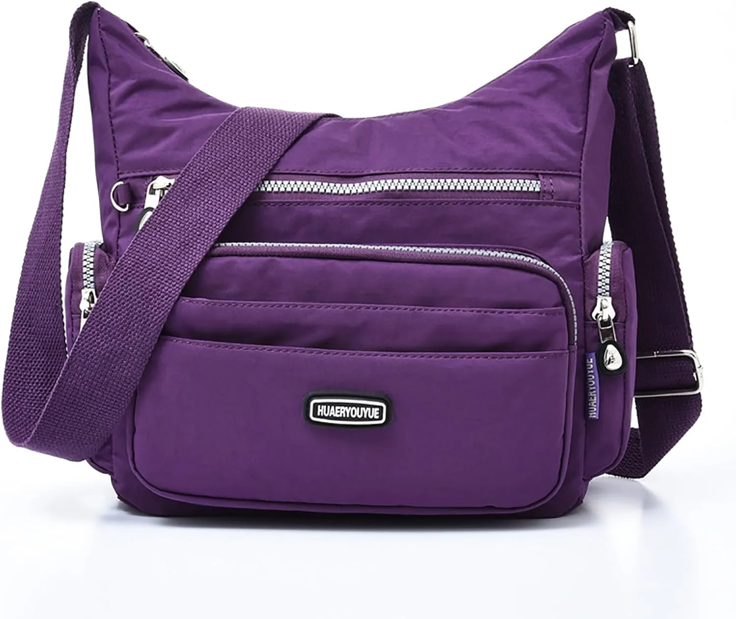 Sling Bags for Women Anti Theft Travel Waterproof Nylon Crossbody Bags for Woman Trendy Clear Fanny Pack(I)