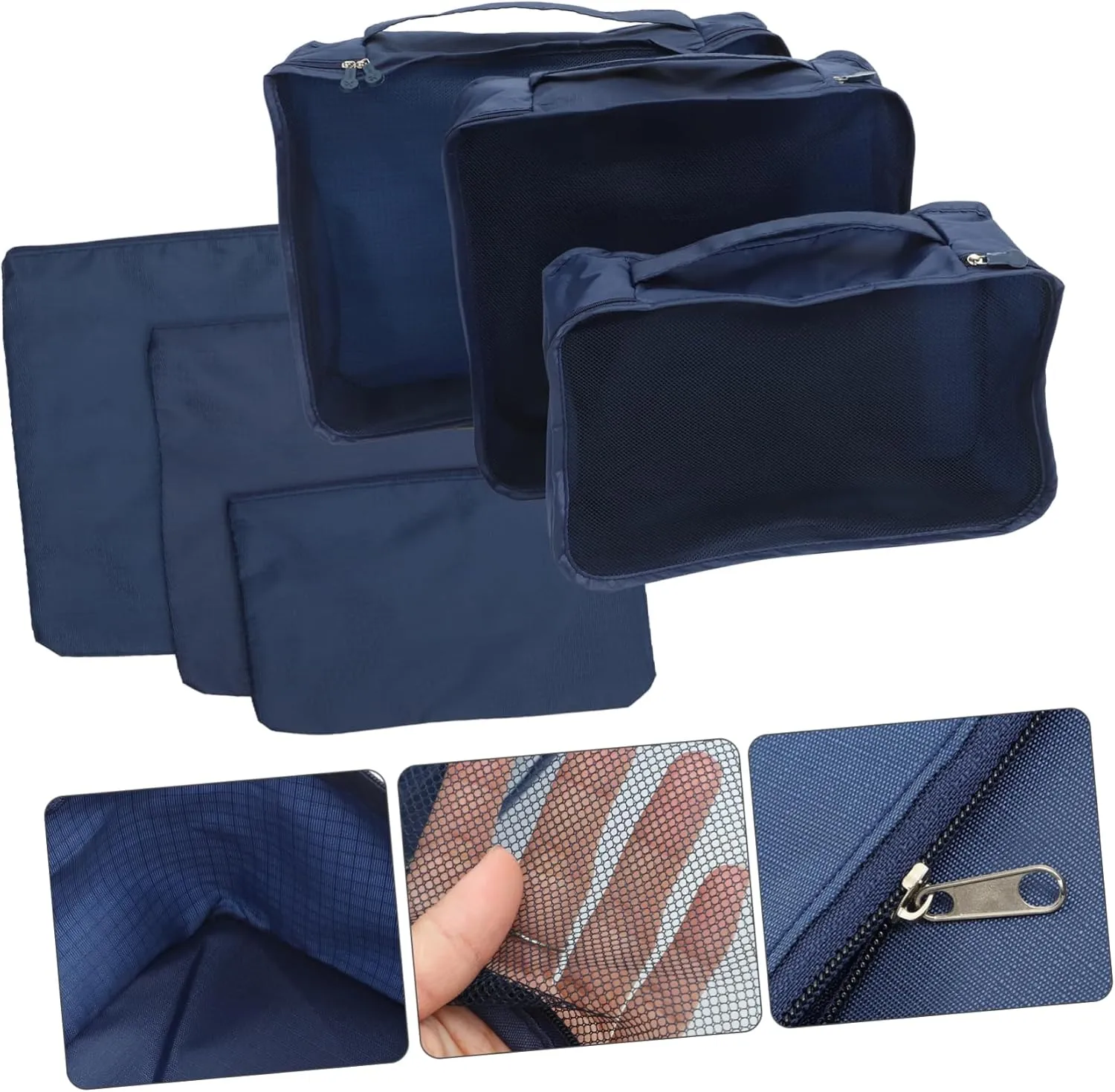 SOIMISS Versatile Storage Bag Organizer Closet Luggage Pocket Organizer 6PCs Suit Closet Storage Bag