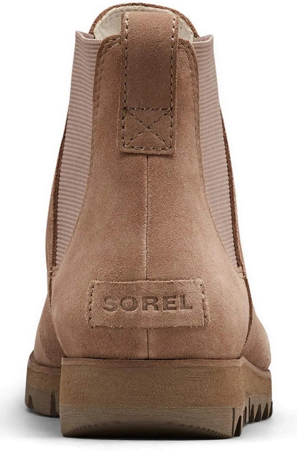 Sorel Women's Harlow Chelsea Rain Boot  Waterproof Leather Ankle Booties