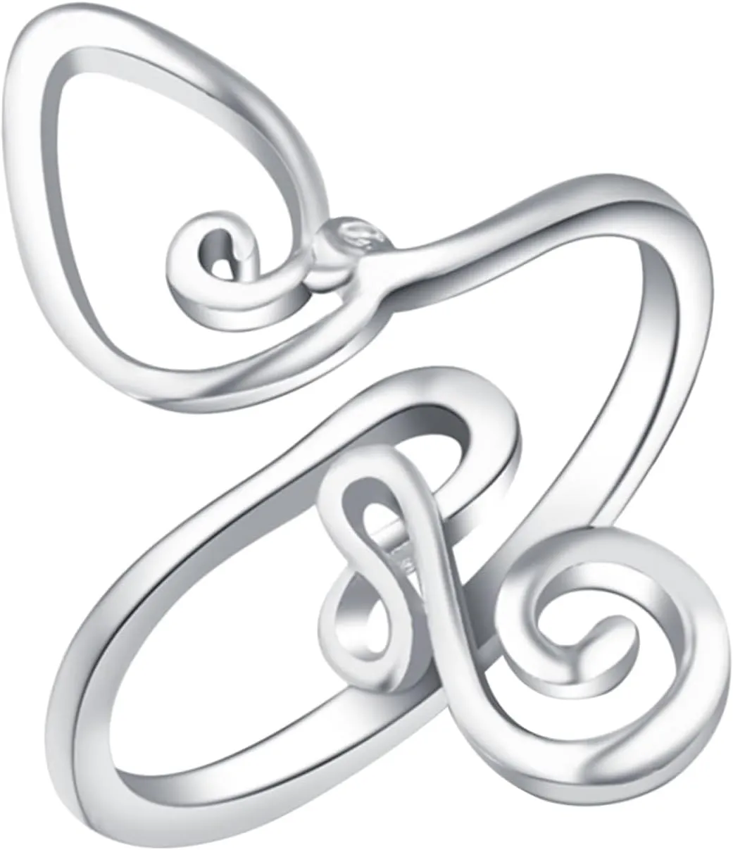 Style Toe Ring for Women Foot Jewelry Open Toe Ring Adjustable Opening Fashionable Foot Jewelry Accessory