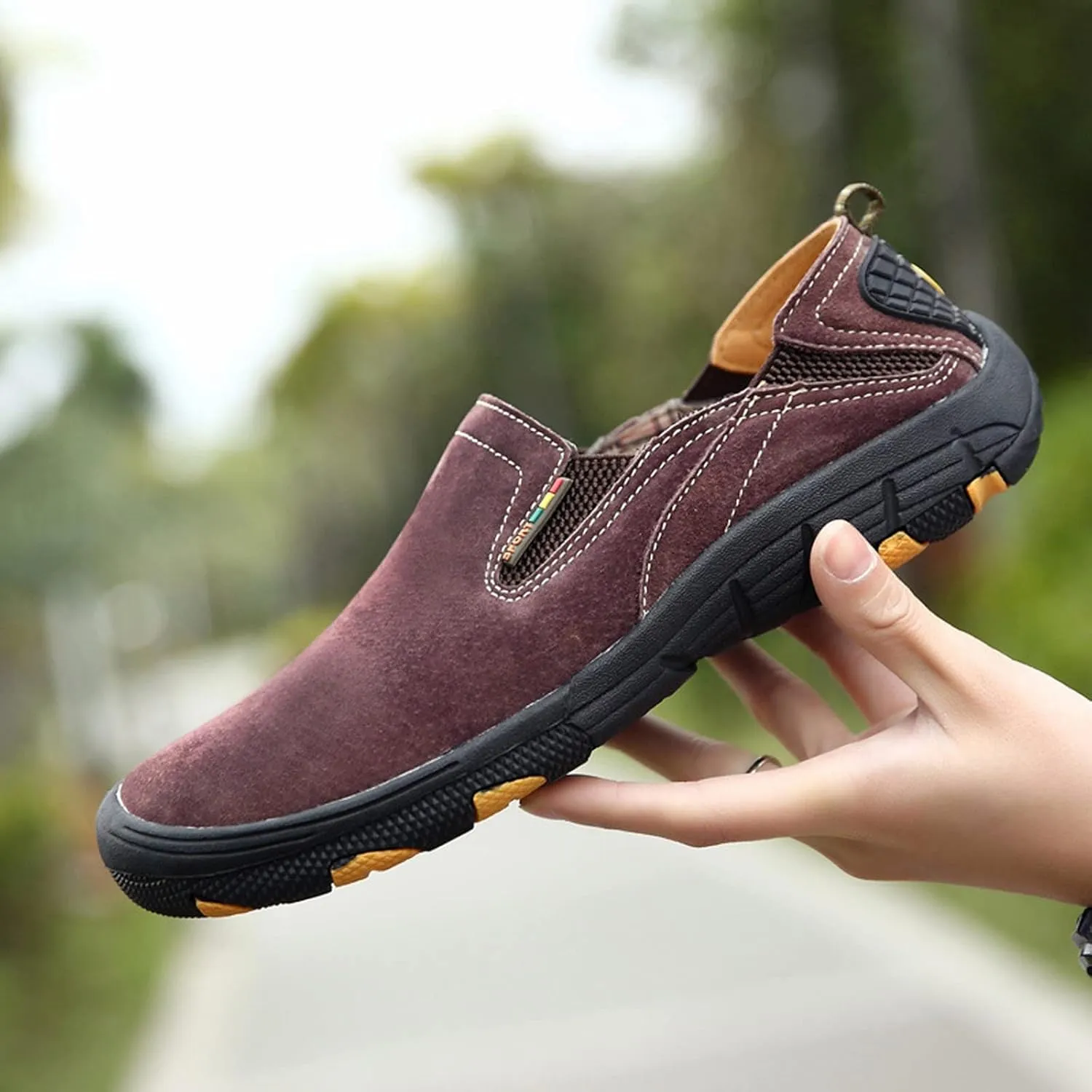 Summer Men's Outdoor Soft Soled Sports Shoes Leisure Mountaineering Shoes Mens Casual Shoes Size 14