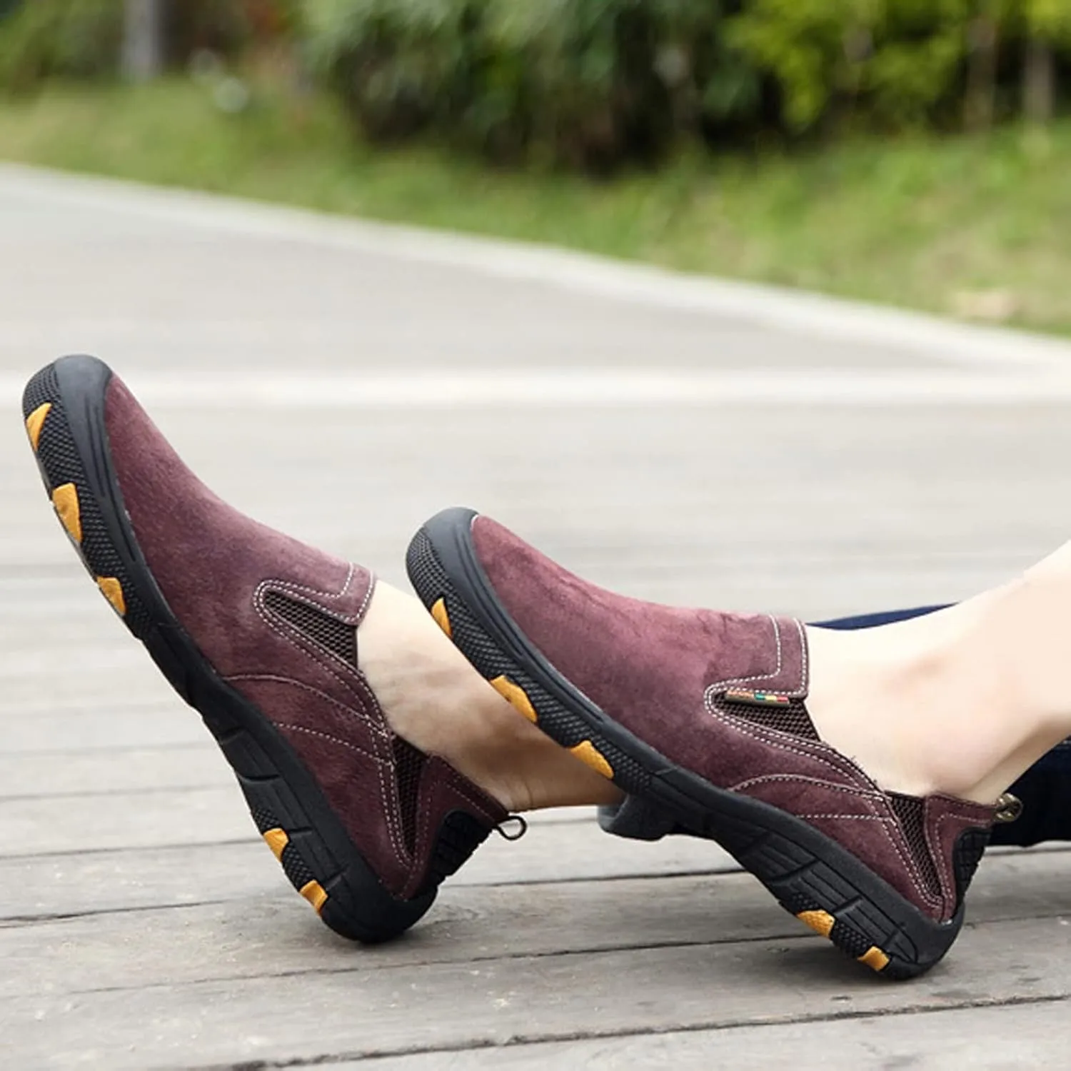 Summer Men's Outdoor Soft Soled Sports Shoes Leisure Mountaineering Shoes Mens Casual Shoes Size 14