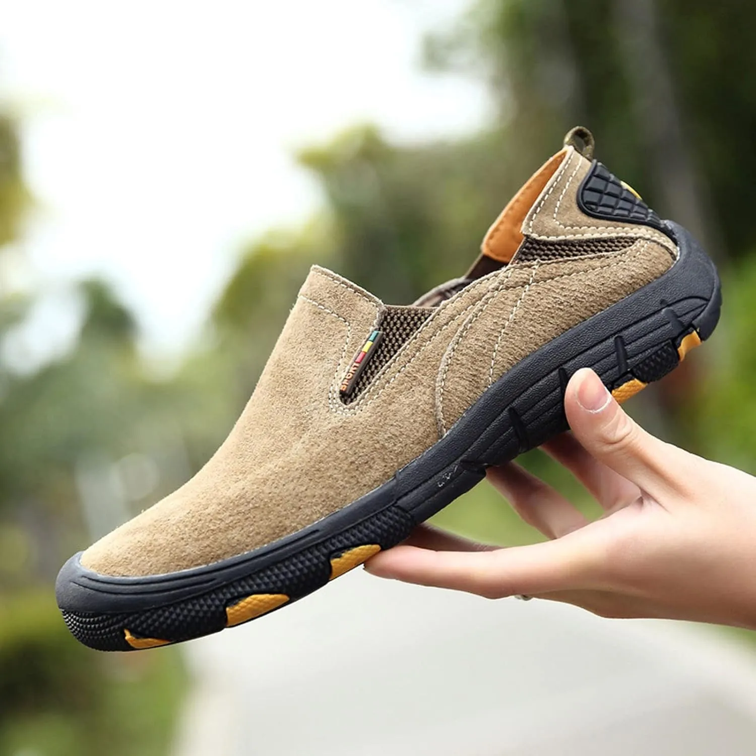 Summer Men's Outdoor Soft Soled Sports Shoes Leisure Mountaineering Shoes Mens Casual Shoes Size 14