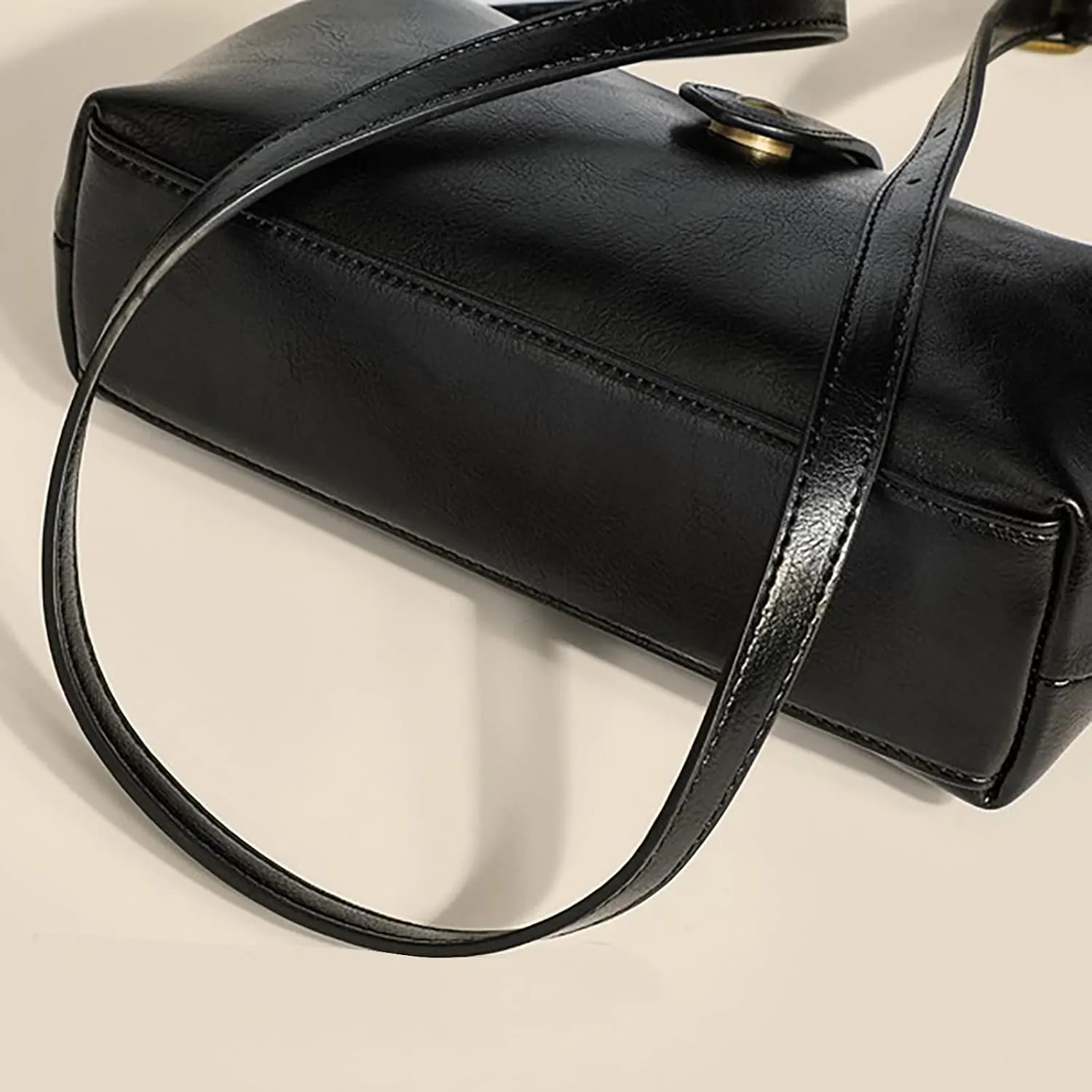 Summer Purses for Women 2025 Crossbody Waterproof Nylon Crossbody Bags for Woman Trendy Temperament Clutch Purse(Black)