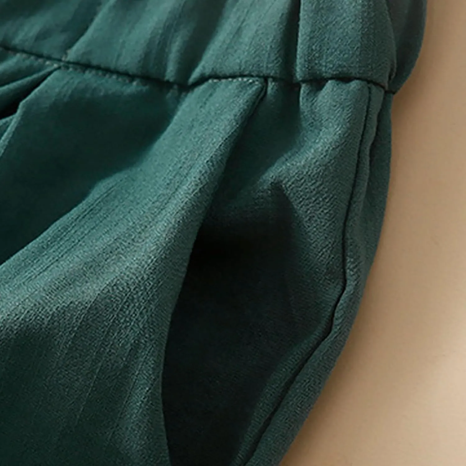 Summer Shorts for Women Loose Elastic High Waisted Shorts Solid Wide Leg Shorts Comfy Elegant Work Trouser Shorts