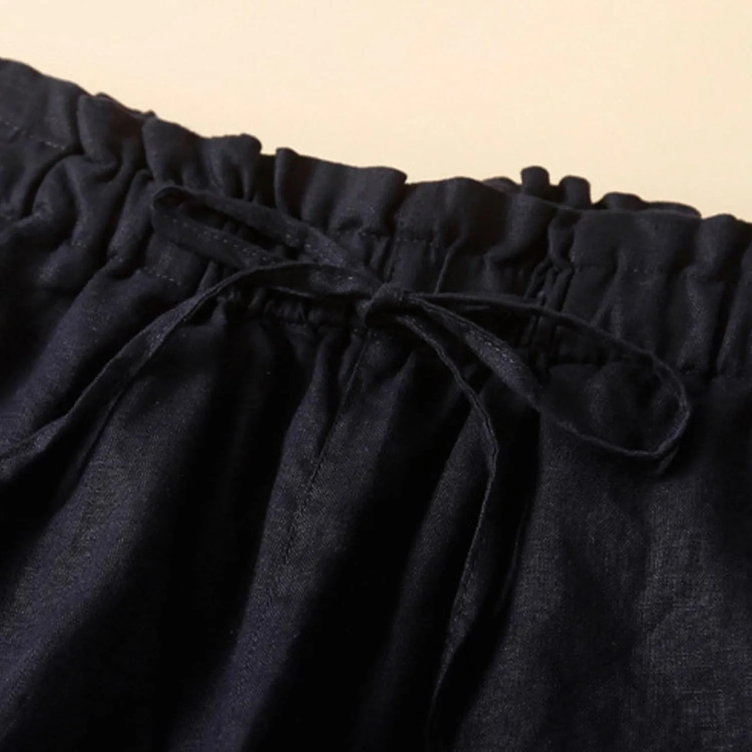 Summer Shorts for Women Loose Elastic High Waisted Shorts Solid Wide Leg Shorts Comfy Elegant Work Trouser Shorts