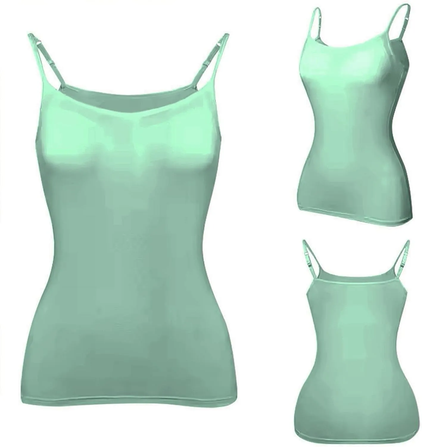 Tank Tops for Women 2025 Built in Bra Workout Yoga Gym Cami Square Neck Sleeveless Low Cut Corset Sexy Under Wear