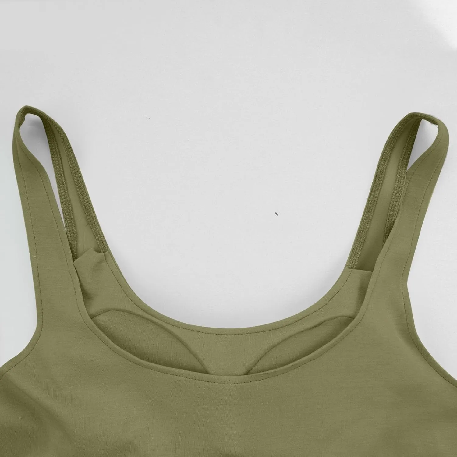 Tank Tops with Built in Bra Womens Padded Yoga Camisole Shelf Bras Tank Tops Basic Racerback Workout Modal Undershirt