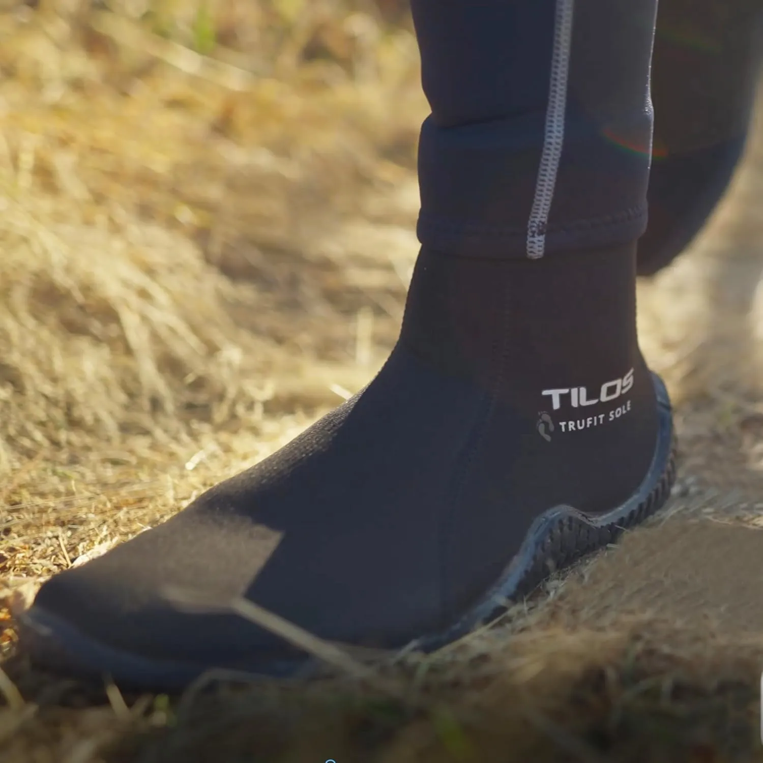 Tilos TruFit Dive Boots - Ergonomic Scuba Booties, 3-7mm