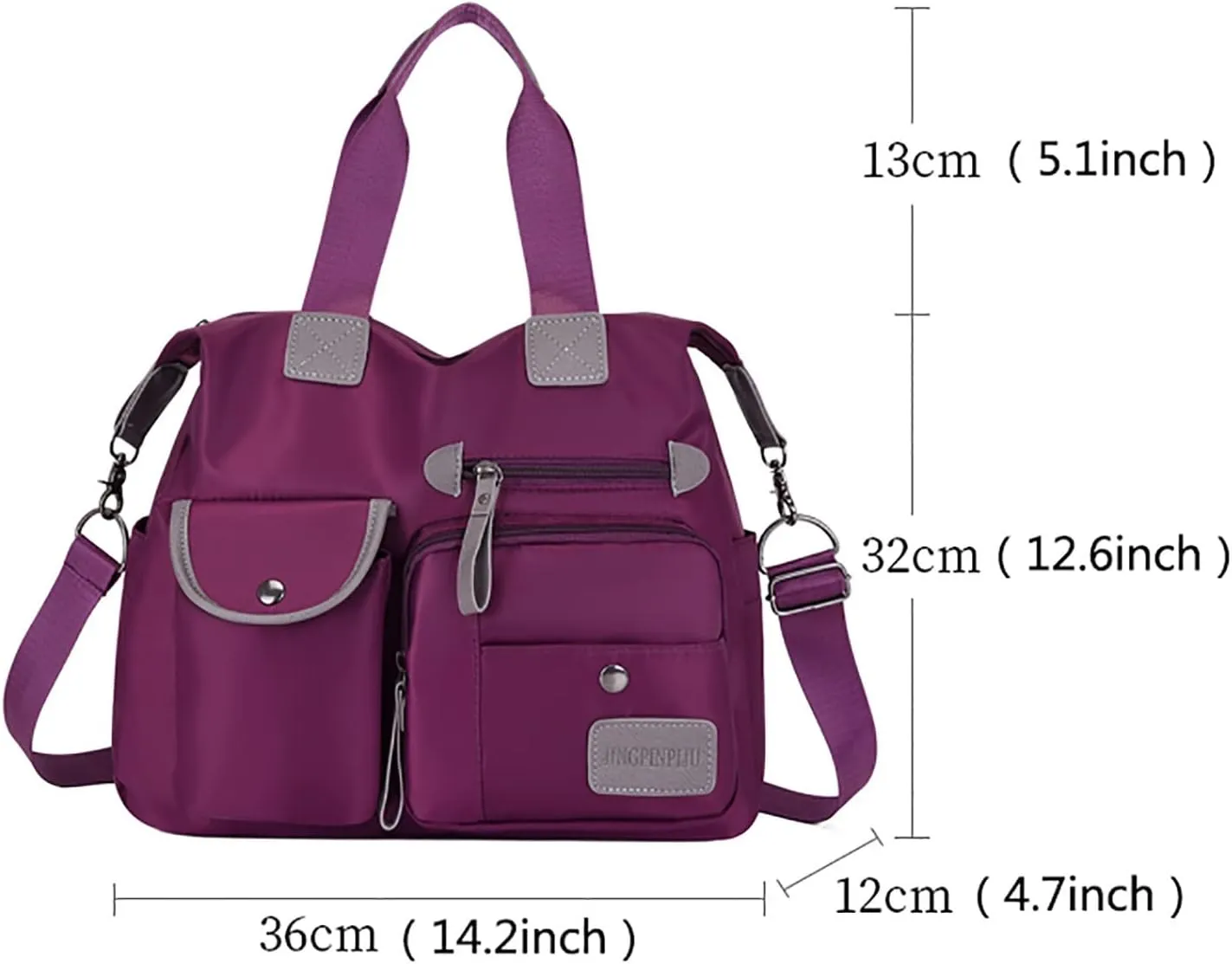 Tote Bag For Women Casual Leather Retro Shoulder Bags Versatile Cross Body Handbags For Shopping Travel Essential F