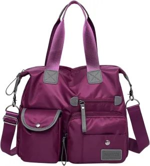 Tote Bag For Women Casual Leather Retro Shoulder Bags Versatile Cross Body Handbags For Shopping Travel Essential F