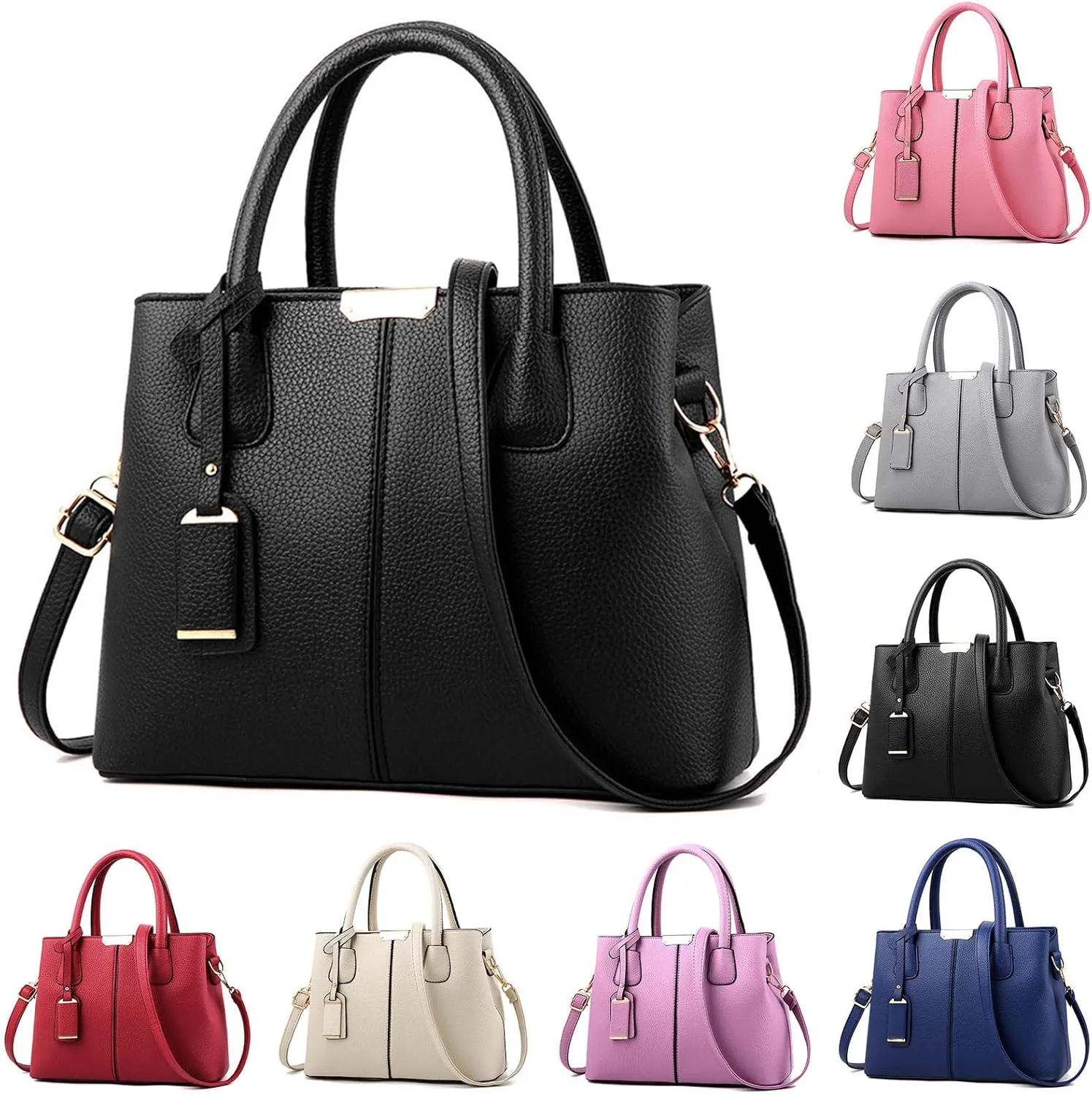 Tote Bag For Women Handbag Roomy Fashion Womens Wallet Ladies Purse Satchel Zipper Clutch Bags Totes Work Leather Bag