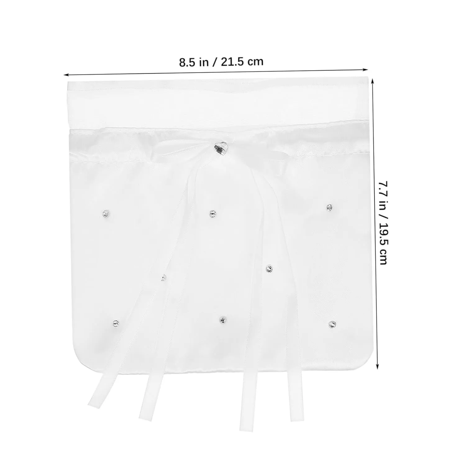 Totority 5pcs Versatile Bridal Handbag Wedding Clutch Money Bag Bridesmaid Purse Drawstring Favor Bags for Wedding
