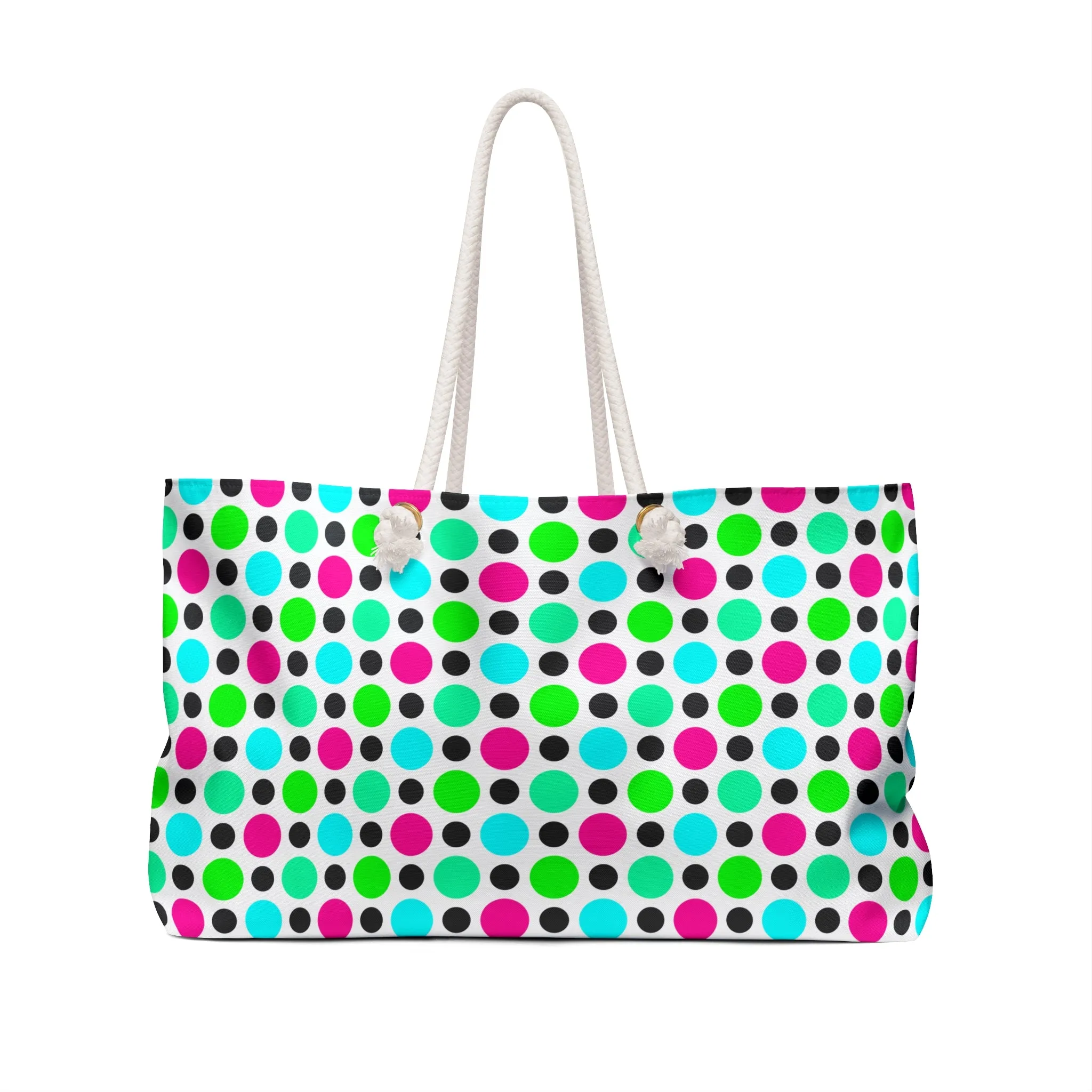 Tropical Circle Pattern v2Weekender Bag