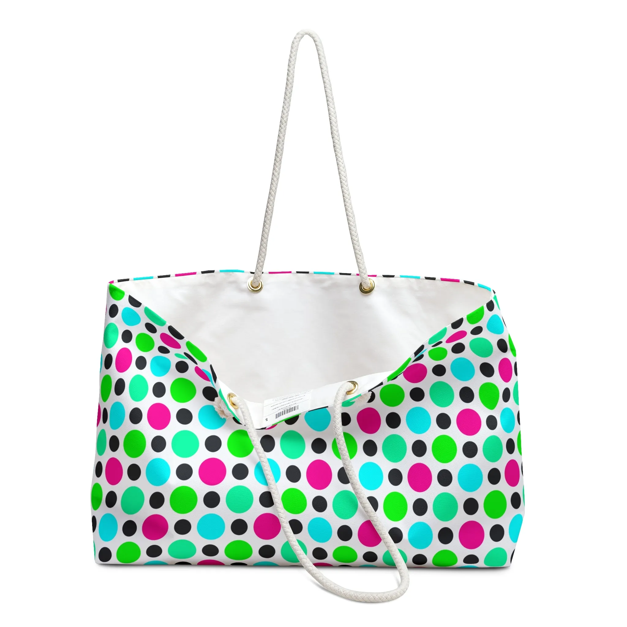 Tropical Circle Pattern v2Weekender Bag