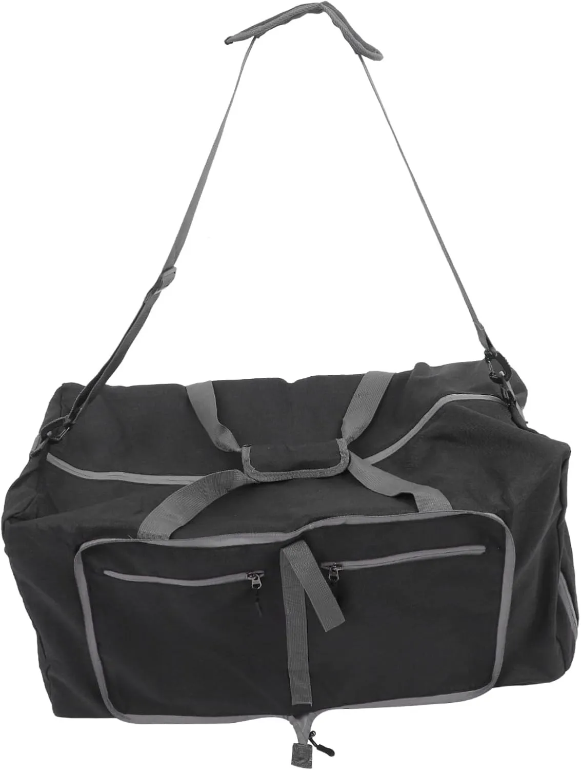 Versatile Duffle Bag for Overnight Gym or Travel Foldable Design Oxford Cloth Comfortable Shoulder Straps