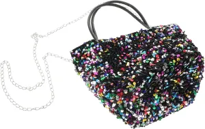 Versatile Sequin Handbag Shoulder Bag Crossbody Stylish Bag for Everyday