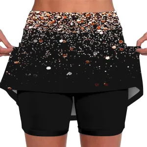 Versatile Skorts for Women, Women's Casual Athlete Tennis Skirts, Sports Lightweight Golf Workout Skort with Pockets