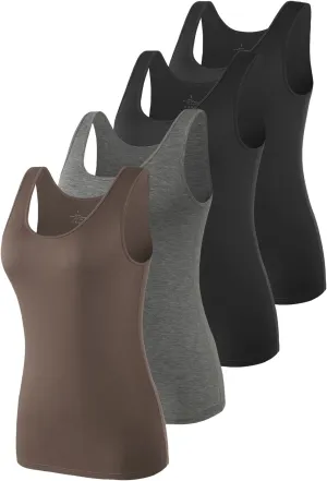 Vislivin Womens Supersoft Camisole Stretch Casual Tank Tops