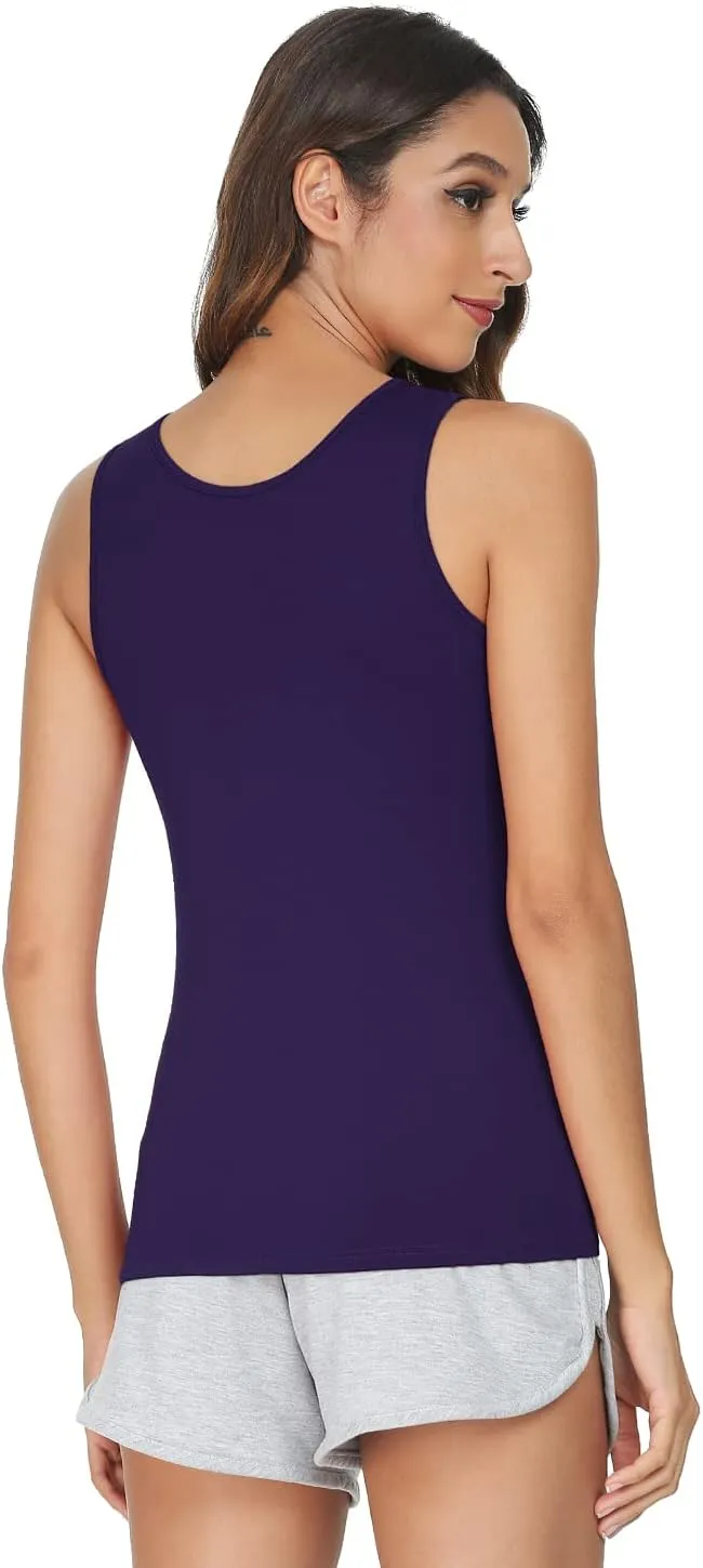 Vislivin Womens Supersoft Camisole Stretch Casual Tank Tops