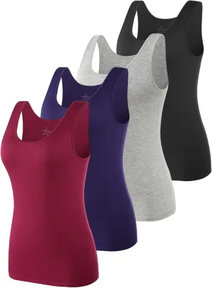 Vislivin Womens Supersoft Camisole Stretch Casual Tank Tops