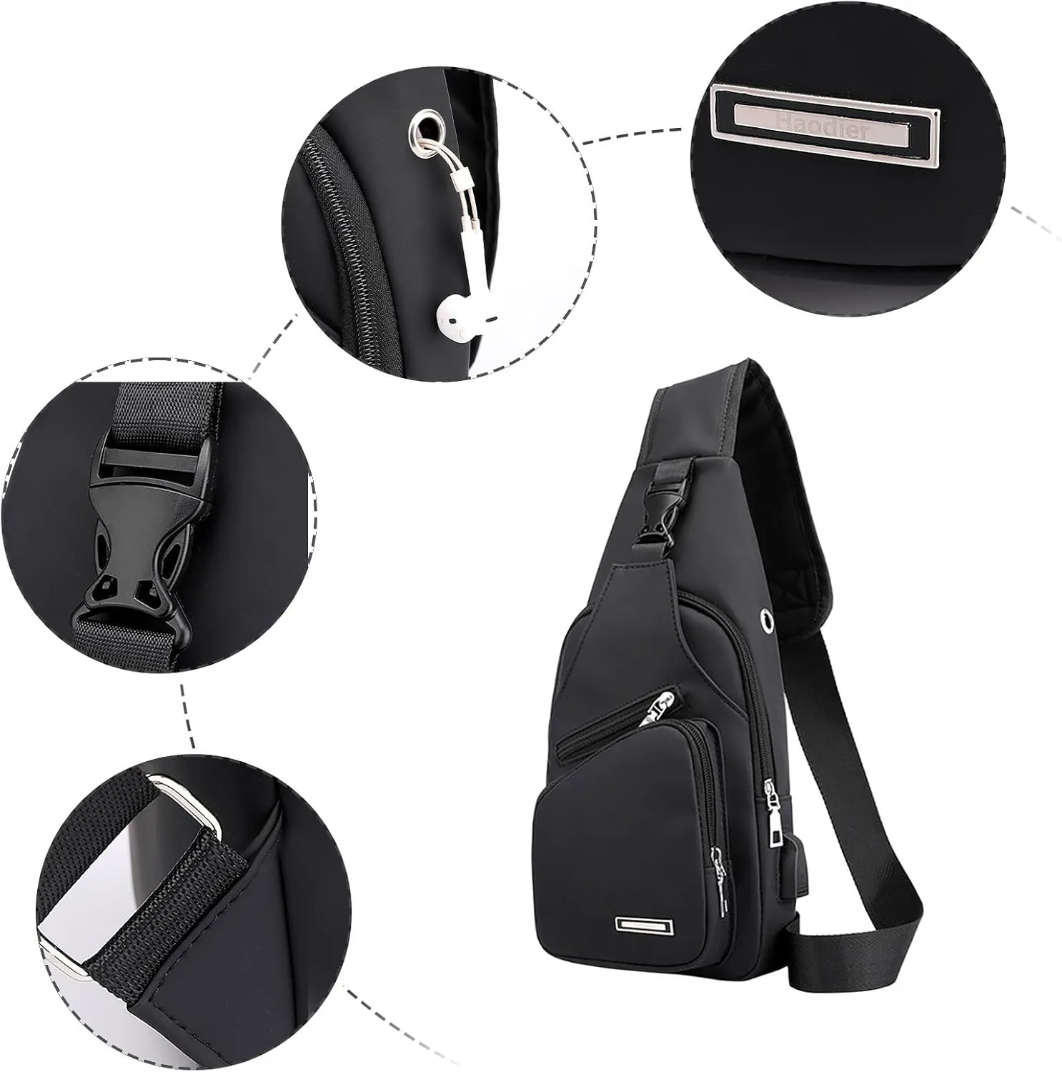 Waterproof Backpack for Men Women Purses for Women with Adjustable Wide Strap Womens Trendy Cute Bag