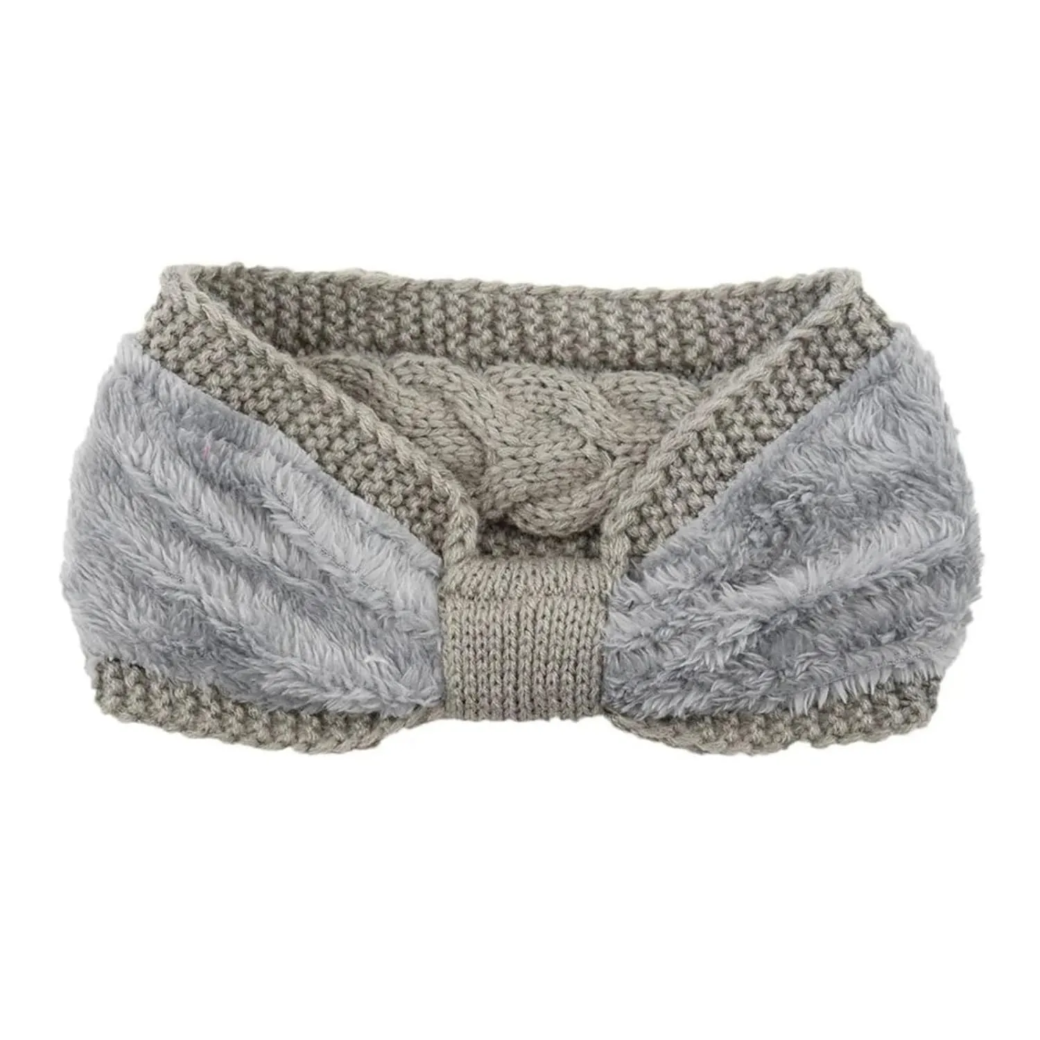 Winter Knitted Headbands For Women & Girls - Warm Ear Warmer Knitting Knot Turban Hair Band Headwear