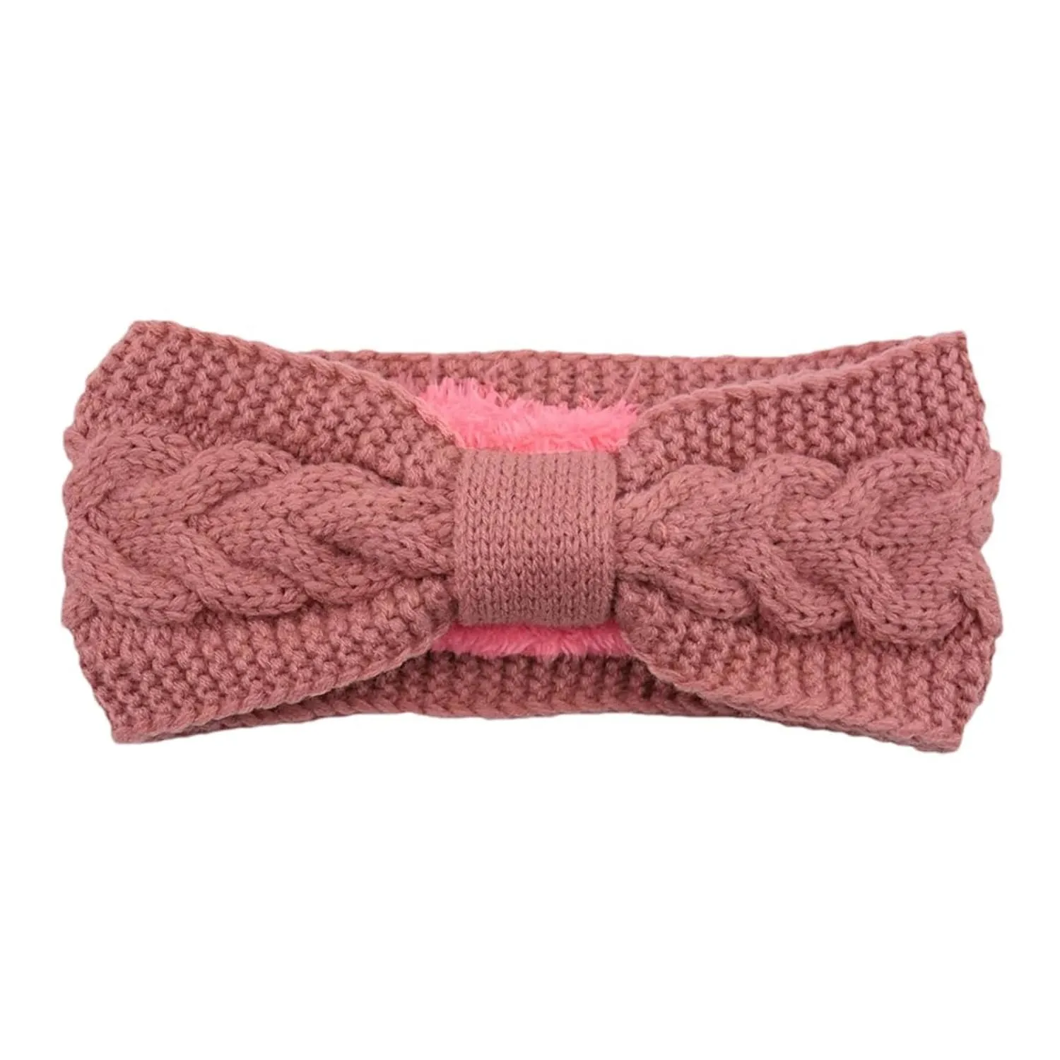 Winter Knitted Headbands For Women & Girls - Warm Ear Warmer Knitting Knot Turban Hair Band Headwear