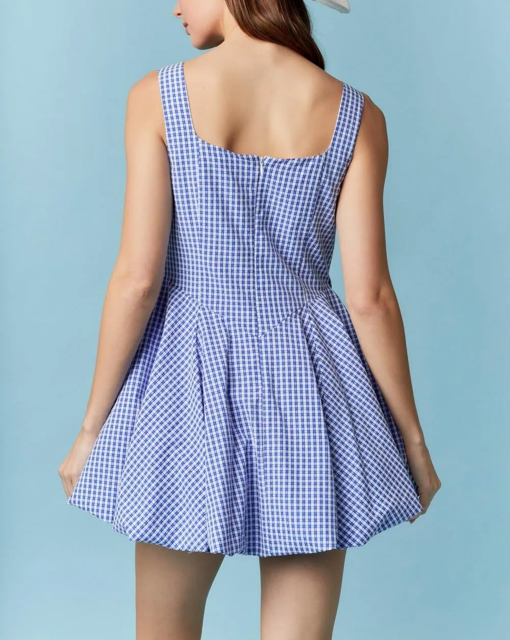 Women Boho Tie Shoulder Mini Dress Y2K Floral Ruffle Babydoll Short Dress Summer Flowy Beach Vacation Sundress