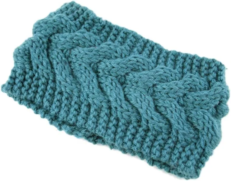 Women Fashion Crochet Headband Warm Hair Wrap Winter Knit Ear Warmer