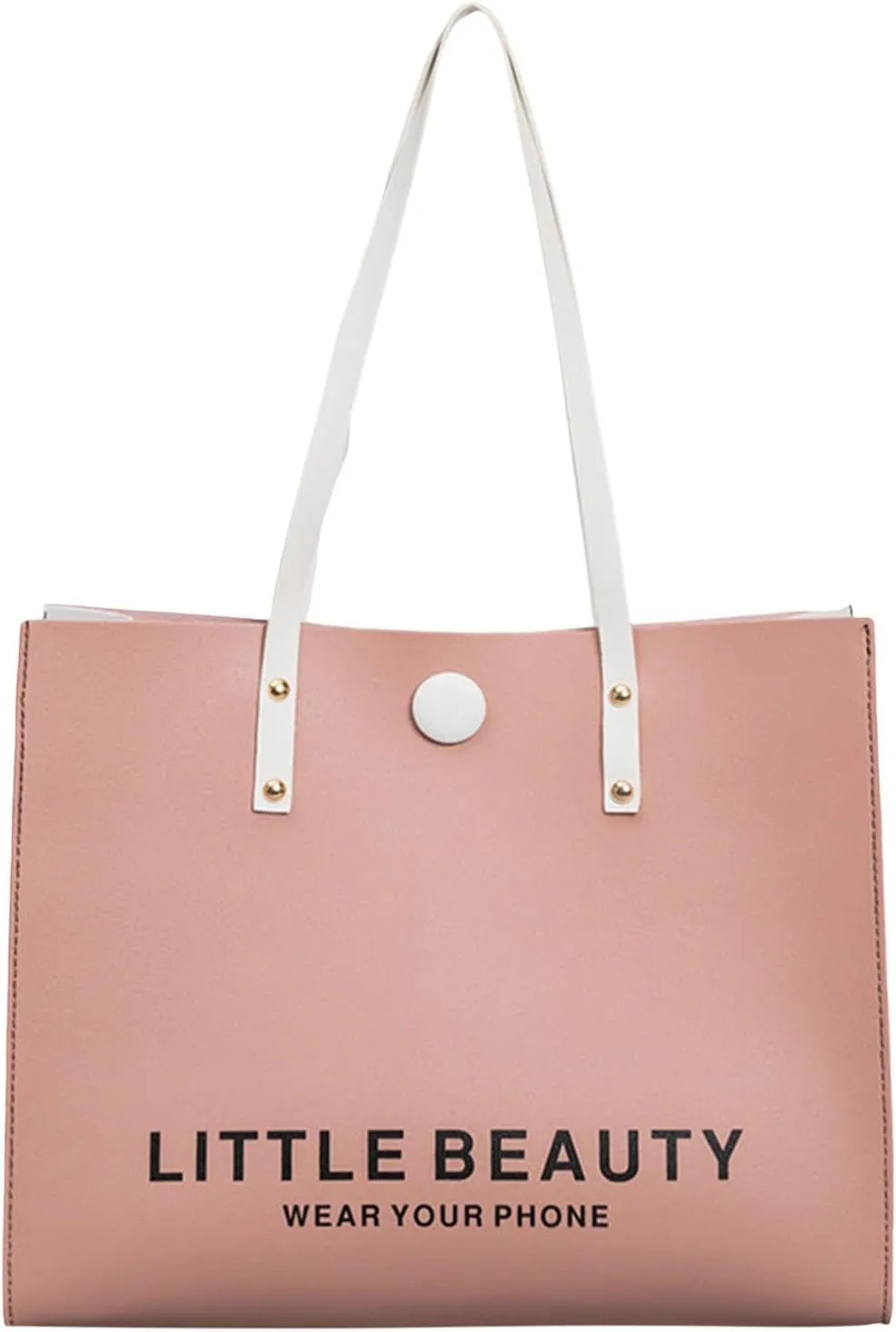 Women Shoulder Bag Fashionable New Pattern Minimalist Decorative Strap Large Capacity Handbag Men Bags (Red, One Size)