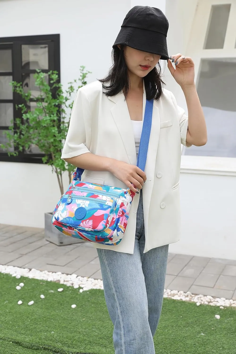 Women Shoulder Handbag Roomy Multiple Pockets Bag Ladies Crossbody Purse Tote Top Handle Satchel