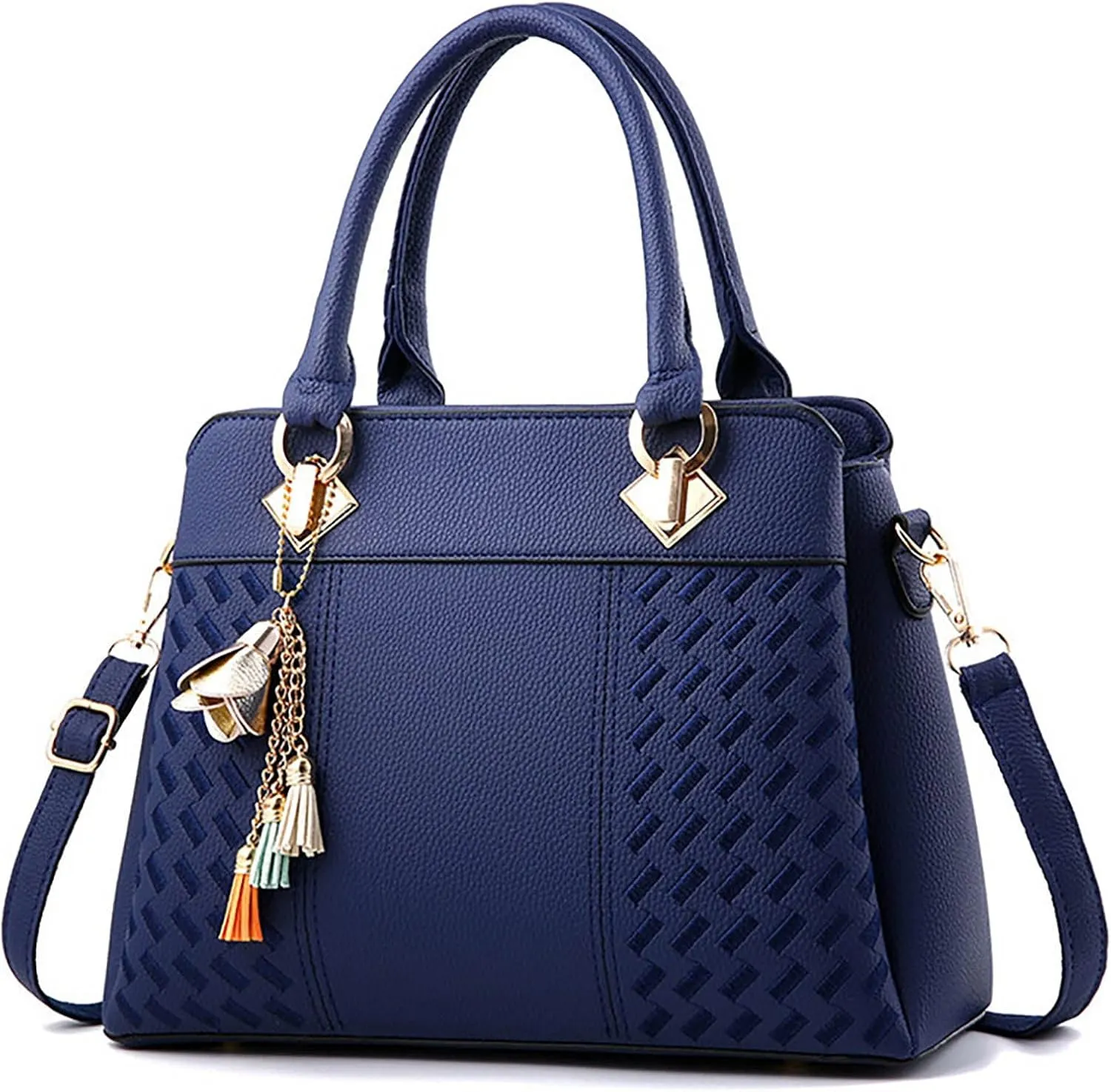 Womens Handbags Ladies Purse Satchel Shoulder Bags Roomy Fashion Tote Leather Bag Small Beach Tote