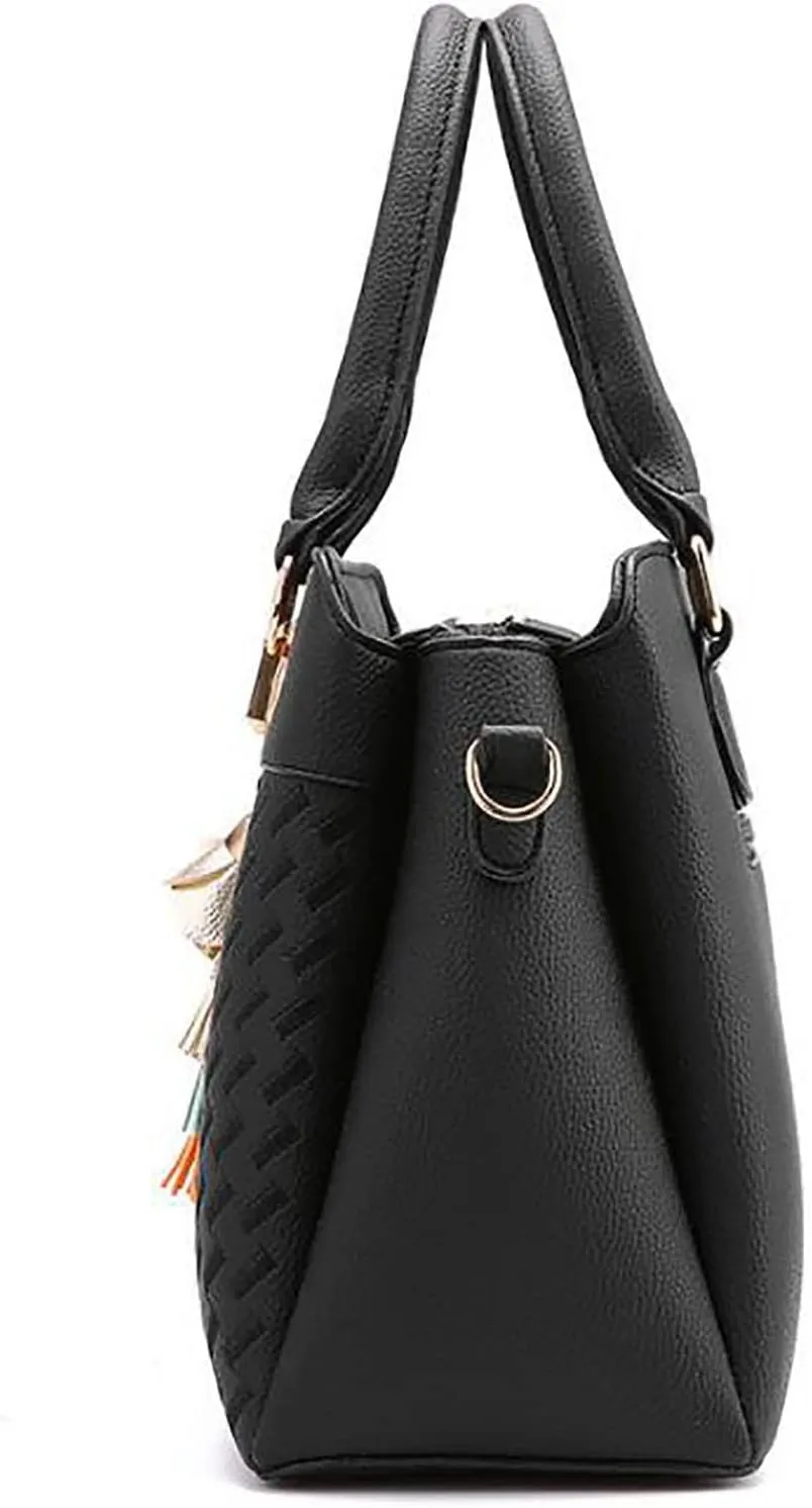 Womens Handbags Ladies Purse Satchel Shoulder Bags Roomy Fashion Tote Leather Bag Small Beach Tote