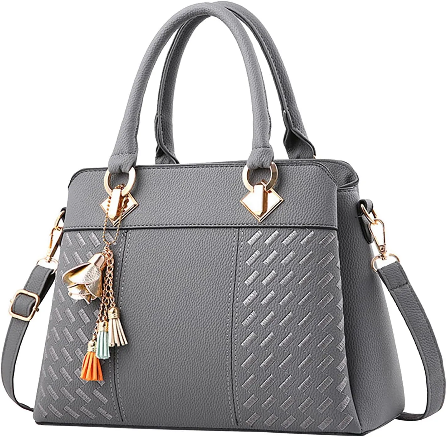 Womens Handbags Ladies Purse Satchel Shoulder Bags Roomy Fashion Tote Leather Bag Small Beach Tote