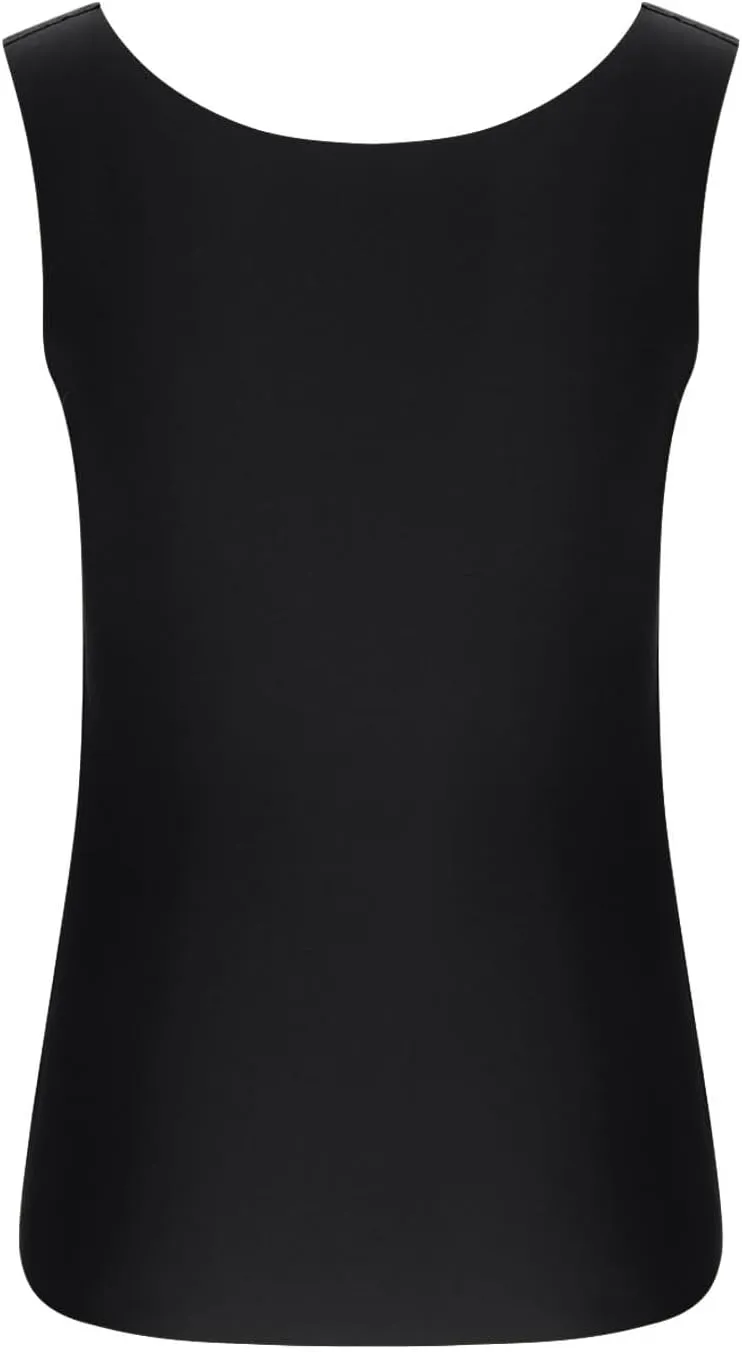 Women's Tank Tops with Built in Bras Athletic Tanks Square Neck Tight Vest Fitness Yoga Workout Running Camisole