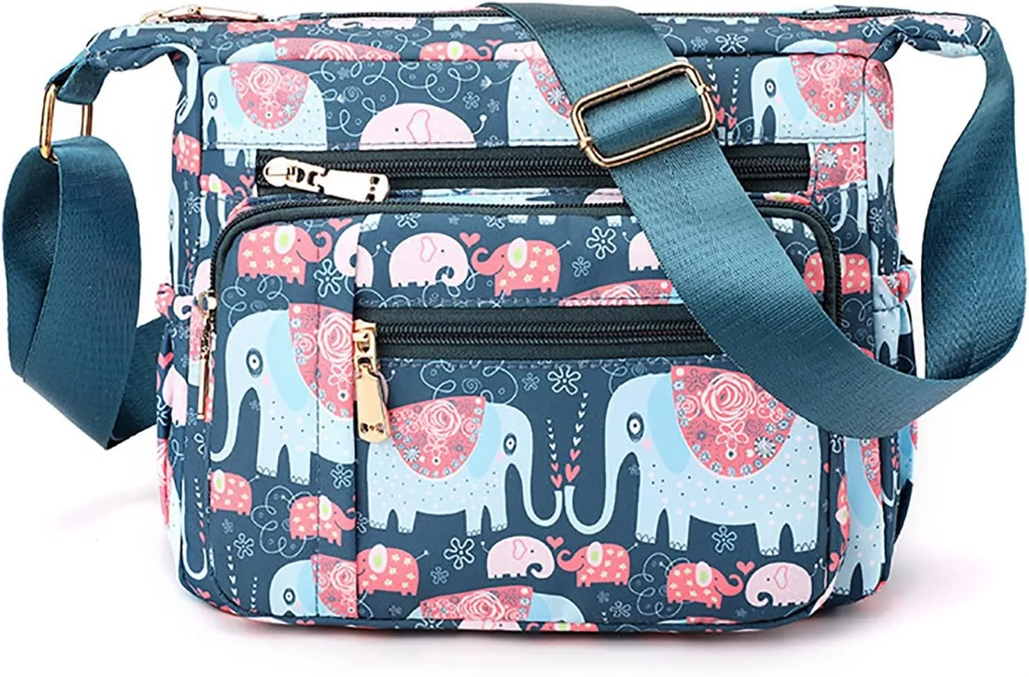 Women's Trendy Crossbody Bag Chest Bags Daypack Crossbody for Travel Sport Running Hiking Backpack Diaper Bag(E)