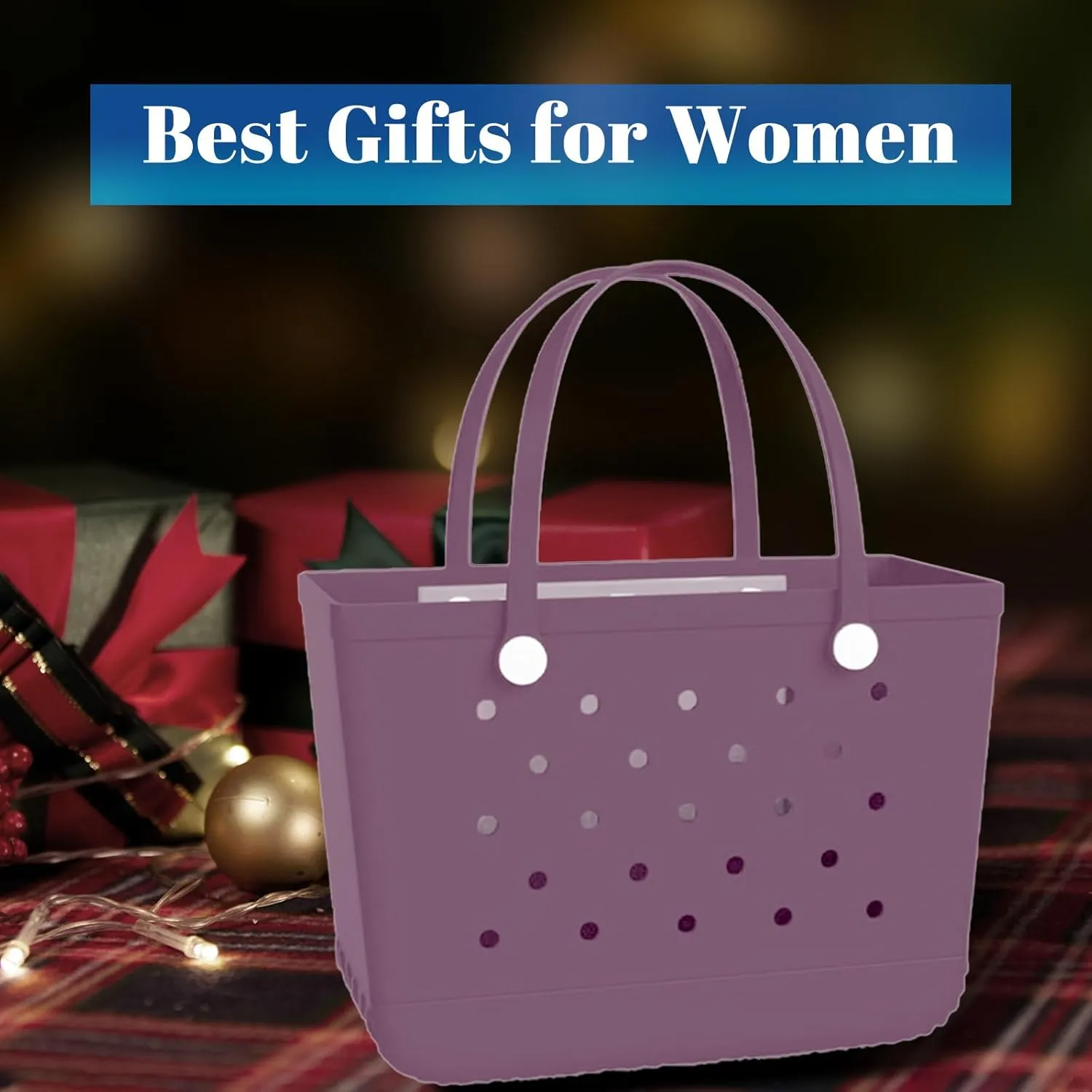 X-Large Rubber Tote Bag Waterproof Beach Washable Handbag Storage Bags Durable Modern Travel SportsTote Bag