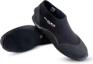 XUKER Neoprene Diving Boots Men Women 3mm Wetsuit Booties GBS Water Shoes with Anti-Slip Sole Sand Beach Shoes for Scuba Diving Snorkeling Rafting, Windsurfing