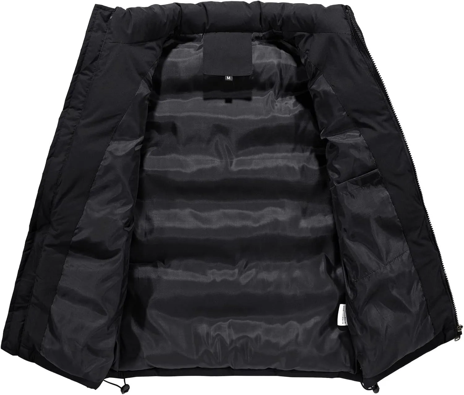 Ymosrh Men's Puffer Jackets Lightweight Down Vest Packable Puffy Outwear Vest with Zipper Coats, S-5XL