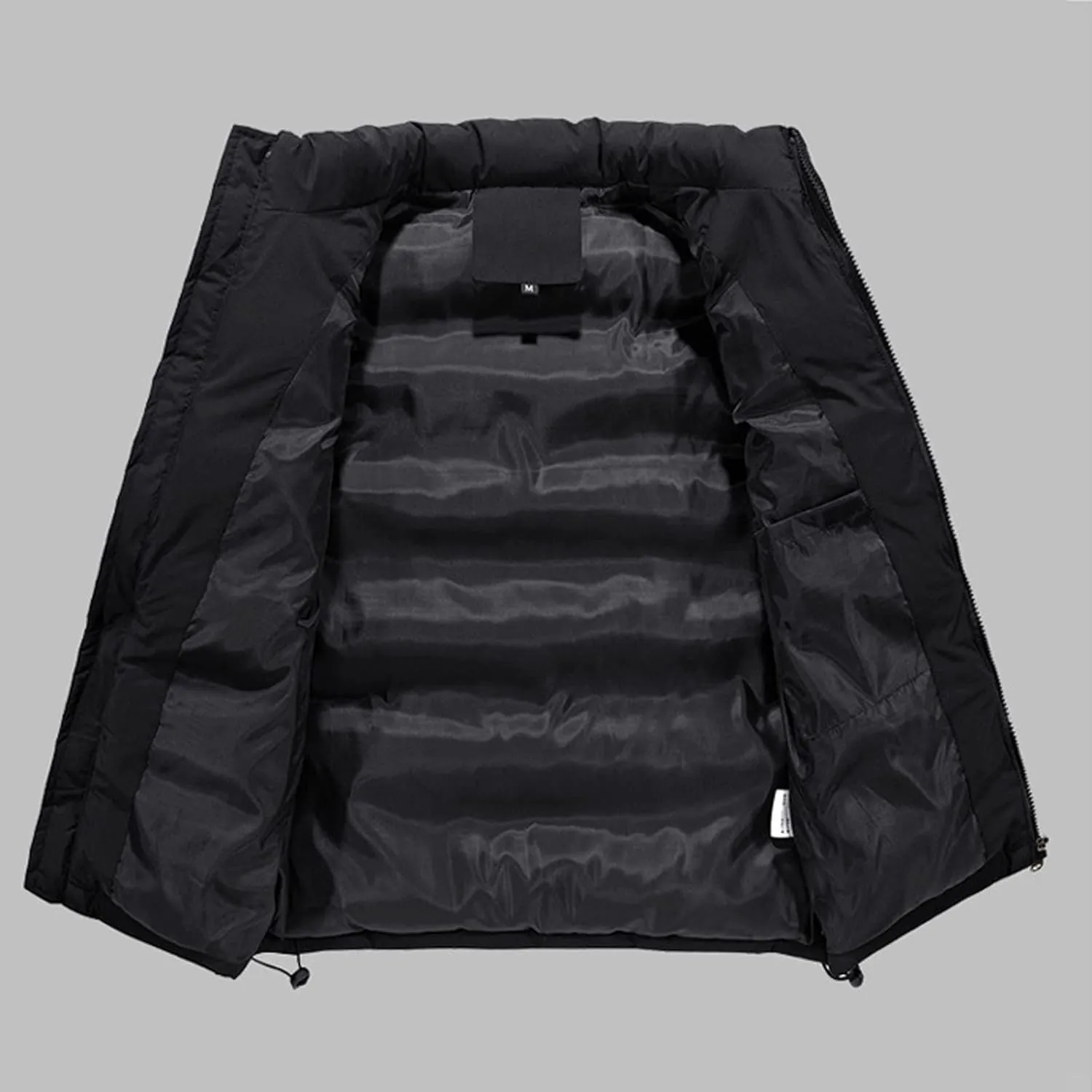 Ymosrh Men's Puffer Jackets Lightweight Down Vest Packable Puffy Outwear Vest with Zipper Coats, S-5XL