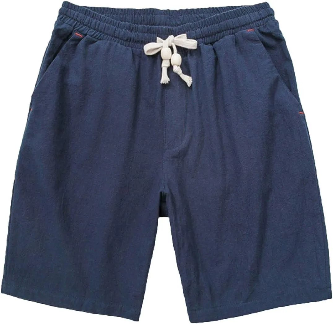 Ymosrh Men's Shorts Casual Sports Workwear Loose Shorts with Pockets Shorts Men