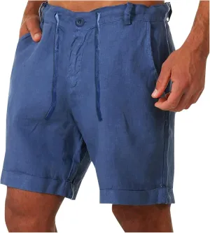 Ymosrh Men's Shorts Casual Sports Workwear Loose Shorts with Pockets Shorts Men